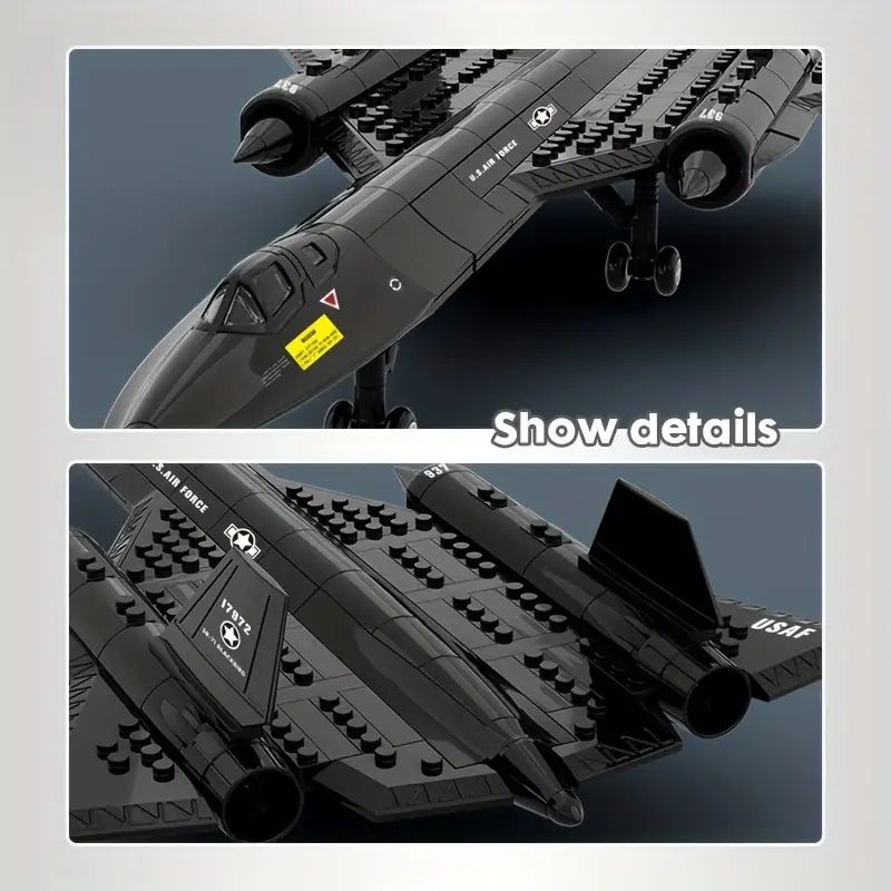 SR-71 militer pesawat penginta - Lego Set Creator ulasan dan harga