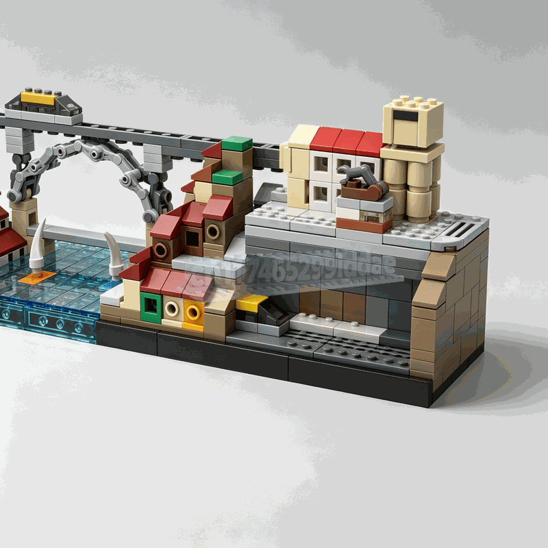 521PCS Blok Bangunan Pemandang - Lego Set Creator ulasan dan harga