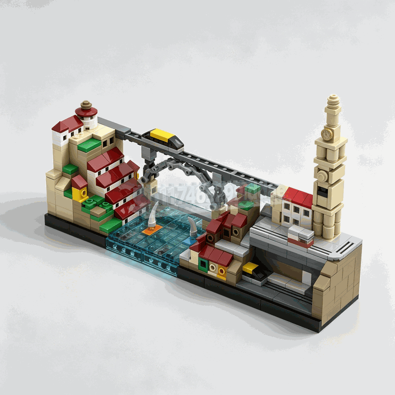 521PCS Blok Bangunan Pemandang - Lego Set Creator ulasan dan harga