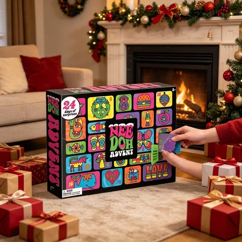 Kalender Advent NEEDOH, 24 Kot - Party Games For Adults And Kids ulasan dan harga